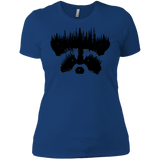 T-Shirts Royal / X-Small Raccoon Eyes Women's Premium T-Shirt