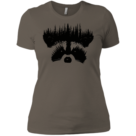 T-Shirts Warm Grey / X-Small Raccoon Eyes Women's Premium T-Shirt