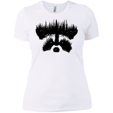 T-Shirts White / X-Small Raccoon Eyes Women's Premium T-Shirt