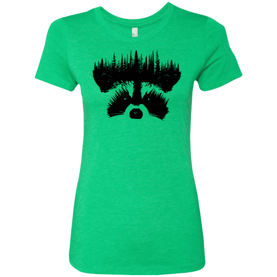 T-Shirts Envy / S Raccoon Eyes Women's Triblend T-Shirt