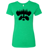 T-Shirts Envy / S Raccoon Eyes Women's Triblend T-Shirt