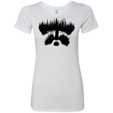T-Shirts Heather White / S Raccoon Eyes Women's Triblend T-Shirt