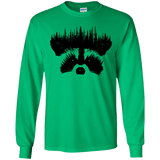 Raccoon Eyes Youth Long Sleeve T-Shirt