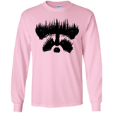 Raccoon Eyes Youth Long Sleeve T-Shirt