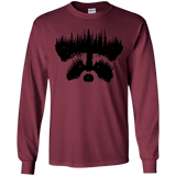 Raccoon Eyes Youth Long Sleeve T-Shirt