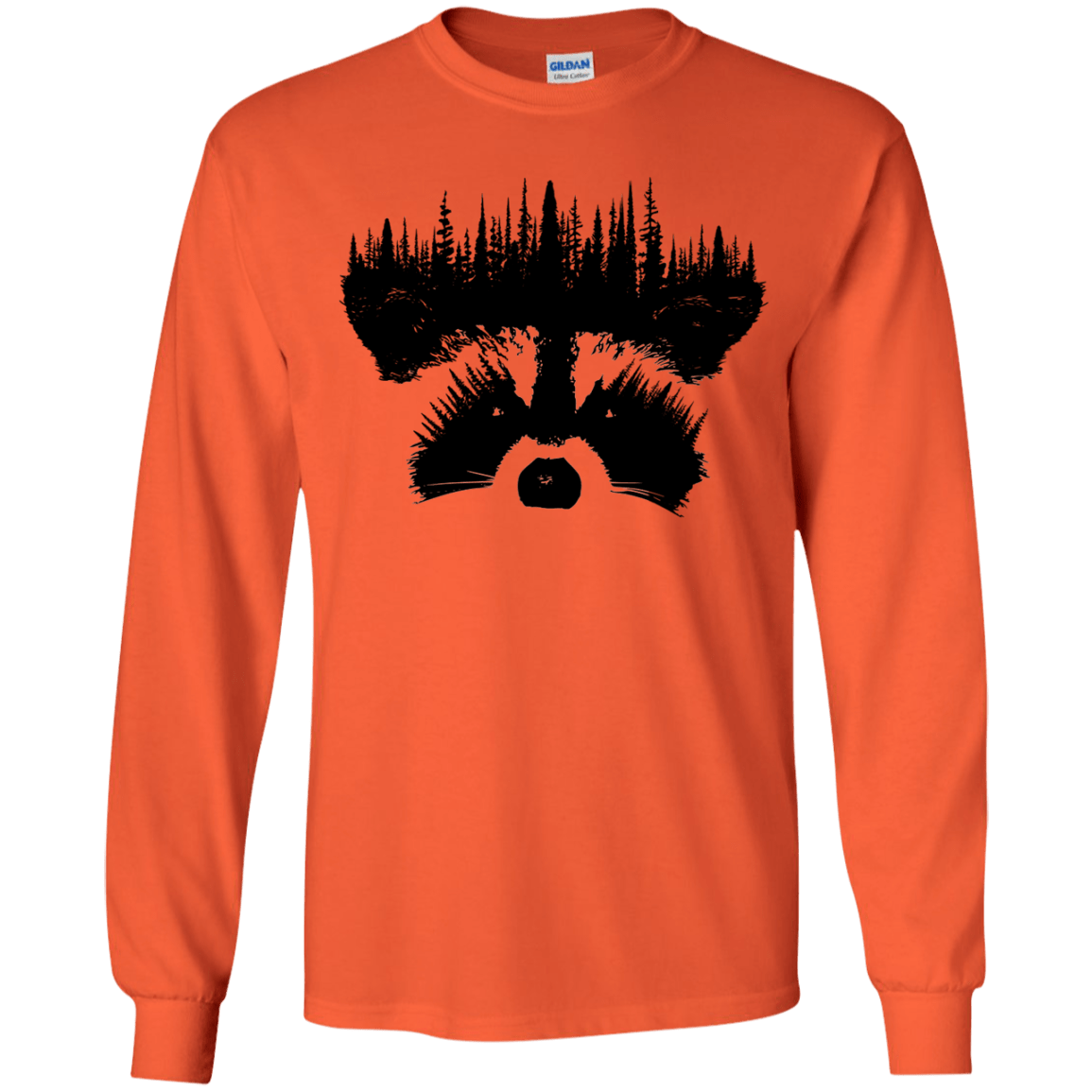 Raccoon Eyes Youth Long Sleeve T-Shirt