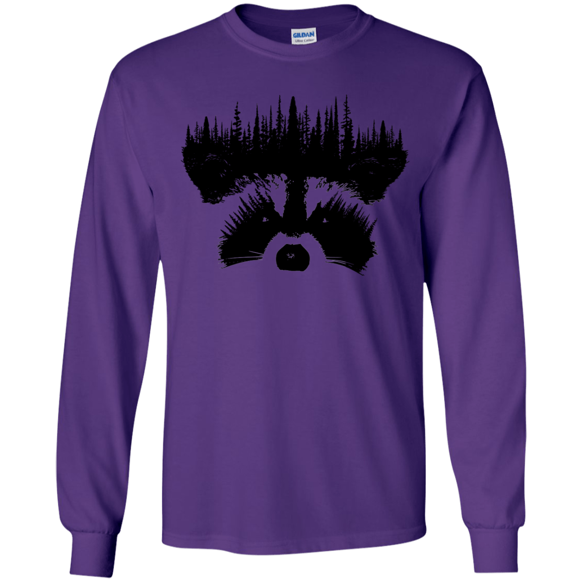 Raccoon Eyes Youth Long Sleeve T-Shirt