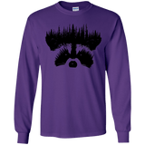 Raccoon Eyes Youth Long Sleeve T-Shirt