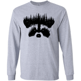 Raccoon Eyes Youth Long Sleeve T-Shirt