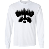 Raccoon Eyes Youth Long Sleeve T-Shirt