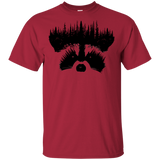 T-Shirts Cardinal / YXS Raccoon Eyes Youth T-Shirt