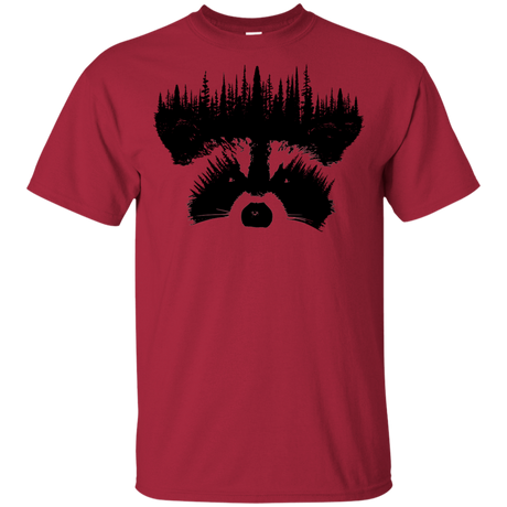 T-Shirts Cardinal / YXS Raccoon Eyes Youth T-Shirt