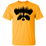 T-Shirts Gold / YXS Raccoon Eyes Youth T-Shirt