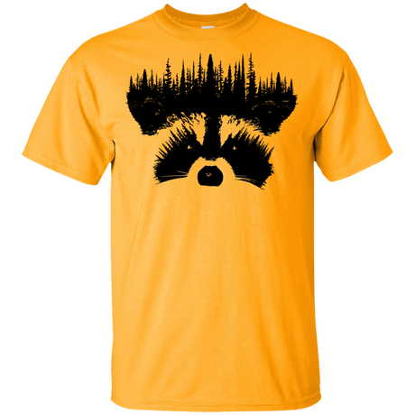 T-Shirts Gold / YXS Raccoon Eyes Youth T-Shirt