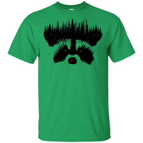 T-Shirts Irish Green / YXS Raccoon Eyes Youth T-Shirt