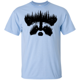 T-Shirts Light Blue / YXS Raccoon Eyes Youth T-Shirt