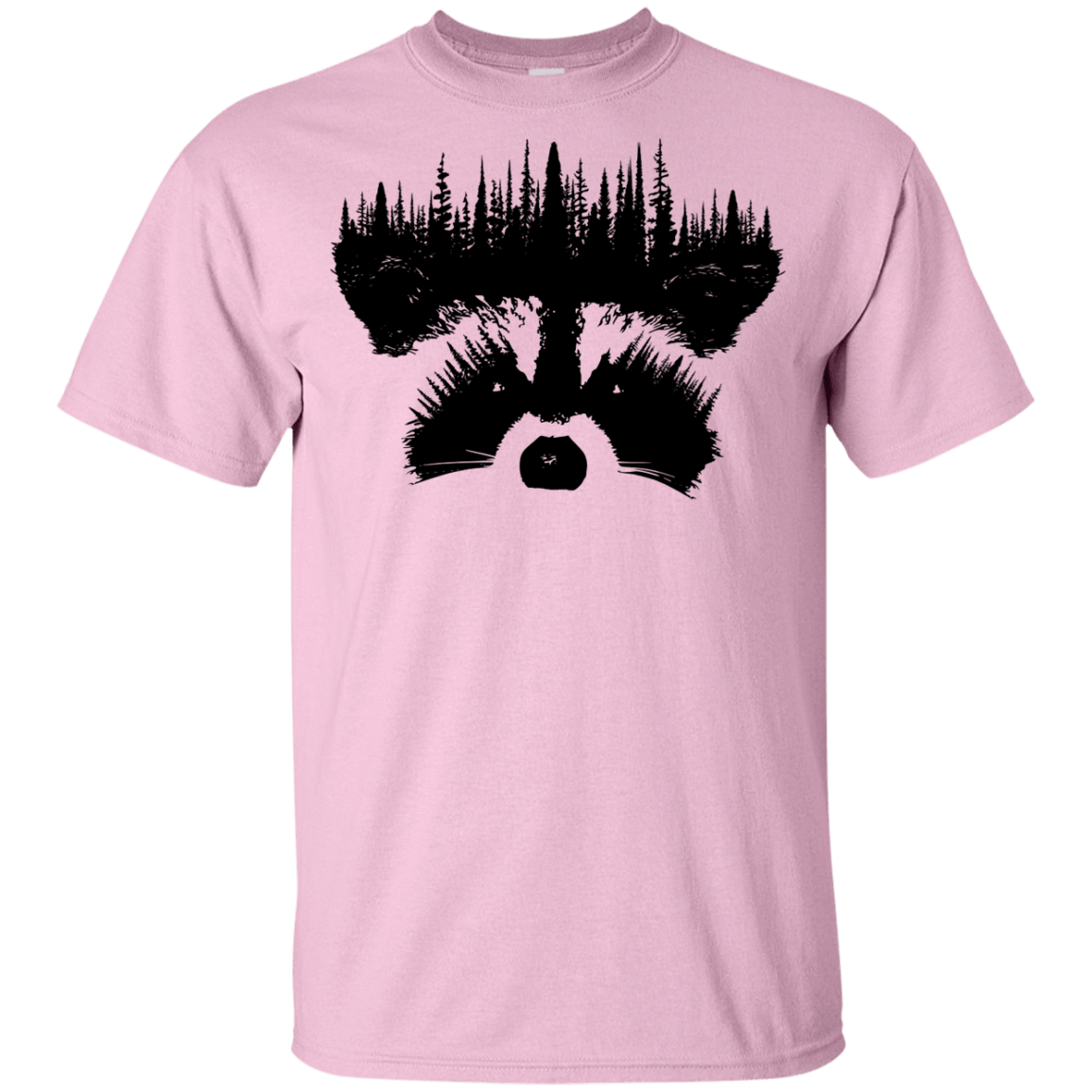 T-Shirts Light Pink / YXS Raccoon Eyes Youth T-Shirt