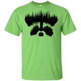 T-Shirts Lime / YXS Raccoon Eyes Youth T-Shirt