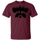 T-Shirts Maroon / YXS Raccoon Eyes Youth T-Shirt