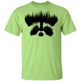 T-Shirts Mint Green / YXS Raccoon Eyes Youth T-Shirt