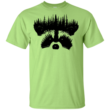 T-Shirts Mint Green / YXS Raccoon Eyes Youth T-Shirt