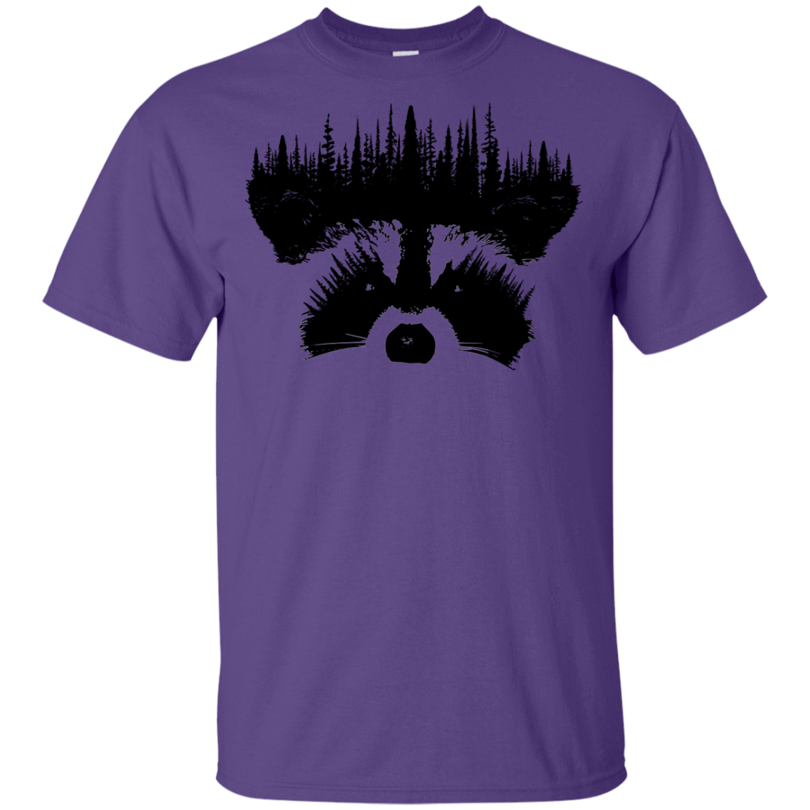 T-Shirts Purple / YXS Raccoon Eyes Youth T-Shirt