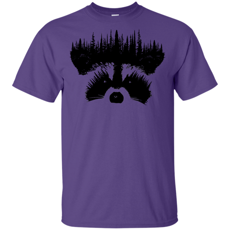 T-Shirts Purple / YXS Raccoon Eyes Youth T-Shirt