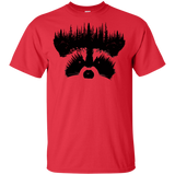 T-Shirts Red / YXS Raccoon Eyes Youth T-Shirt