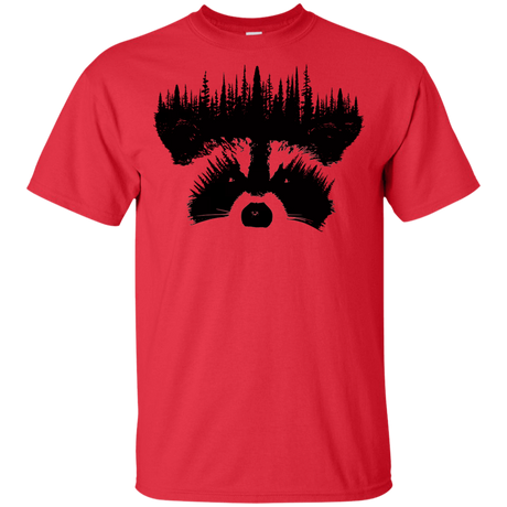 T-Shirts Red / YXS Raccoon Eyes Youth T-Shirt