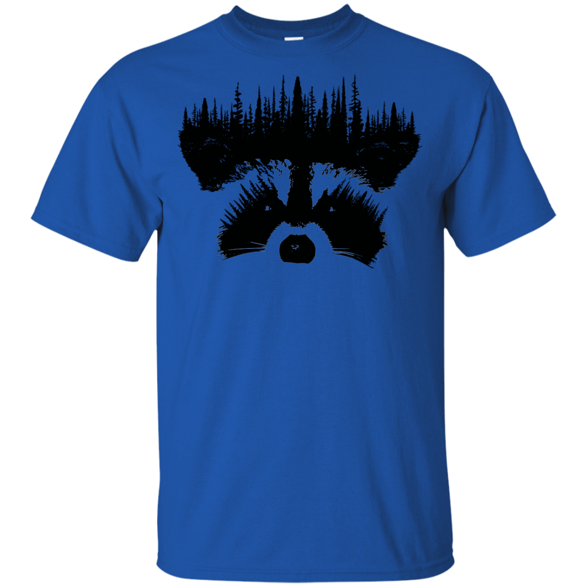 T-Shirts Royal / YXS Raccoon Eyes Youth T-Shirt