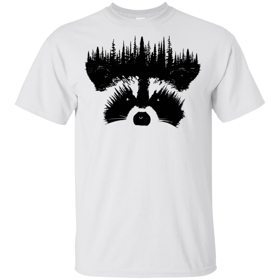 T-Shirts White / YXS Raccoon Eyes Youth T-Shirt