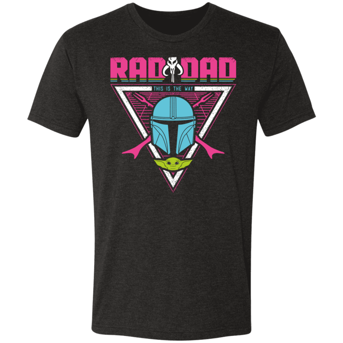 T-Shirts Vintage Black / S Rad-Dad Men's Triblend T-Shirt