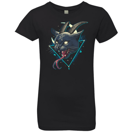 T-Shirts Black / YXS Rad Devil Cat Girls Premium T-Shirt