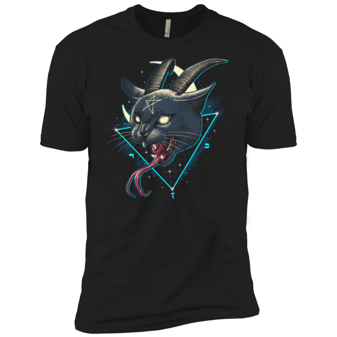 T-Shirts Black / X-Small Rad Devil Cat Men's Premium T-Shirt