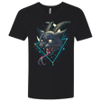 T-Shirts Black / X-Small Rad Devil Cat Men's Premium V-Neck