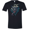 T-Shirts Black / X-Small Rad Devil Cat Men's Semi-Fitted Softstyle