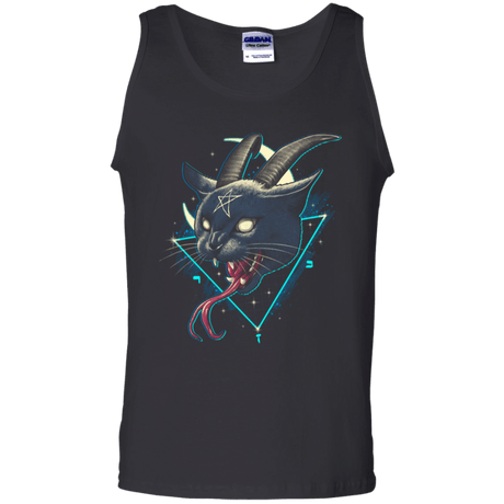 T-Shirts Black / S Rad Devil Cat Men's Tank Top