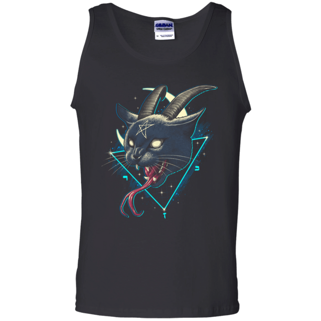 T-Shirts Black / S Rad Devil Cat Men's Tank Top