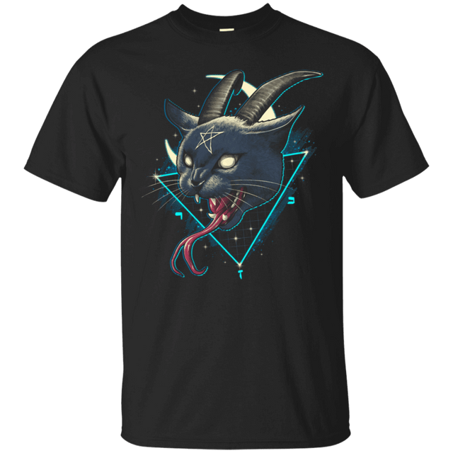 T-Shirts Black / S Rad Devil Cat T-Shirt