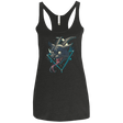 T-Shirts Vintage Black / X-Small Rad Devil Cat Women's Triblend Racerback Tank