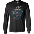 T-Shirts Black / YS Rad Devil Cat Youth Long Sleeve T-Shirt