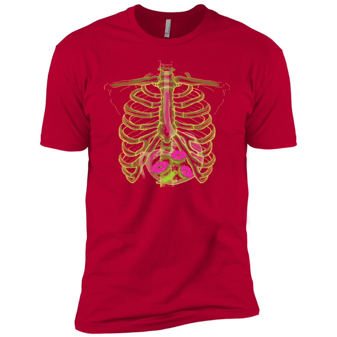 T-Shirts Red / YXS Radioactive Donuts Boys Premium T-Shirt