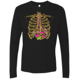 T-Shirts Black / Small Radioactive Donuts Men's Premium Long Sleeve
