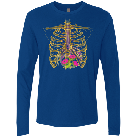 T-Shirts Royal / Small Radioactive Donuts Men's Premium Long Sleeve