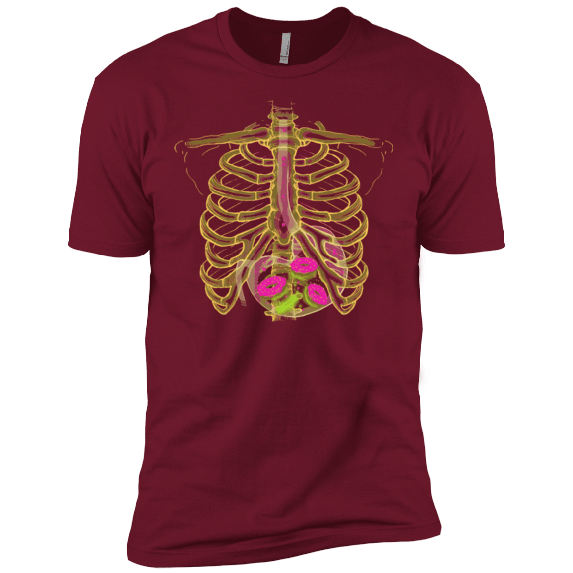 T-Shirts Cardinal / X-Small Radioactive Donuts Men's Premium T-Shirt