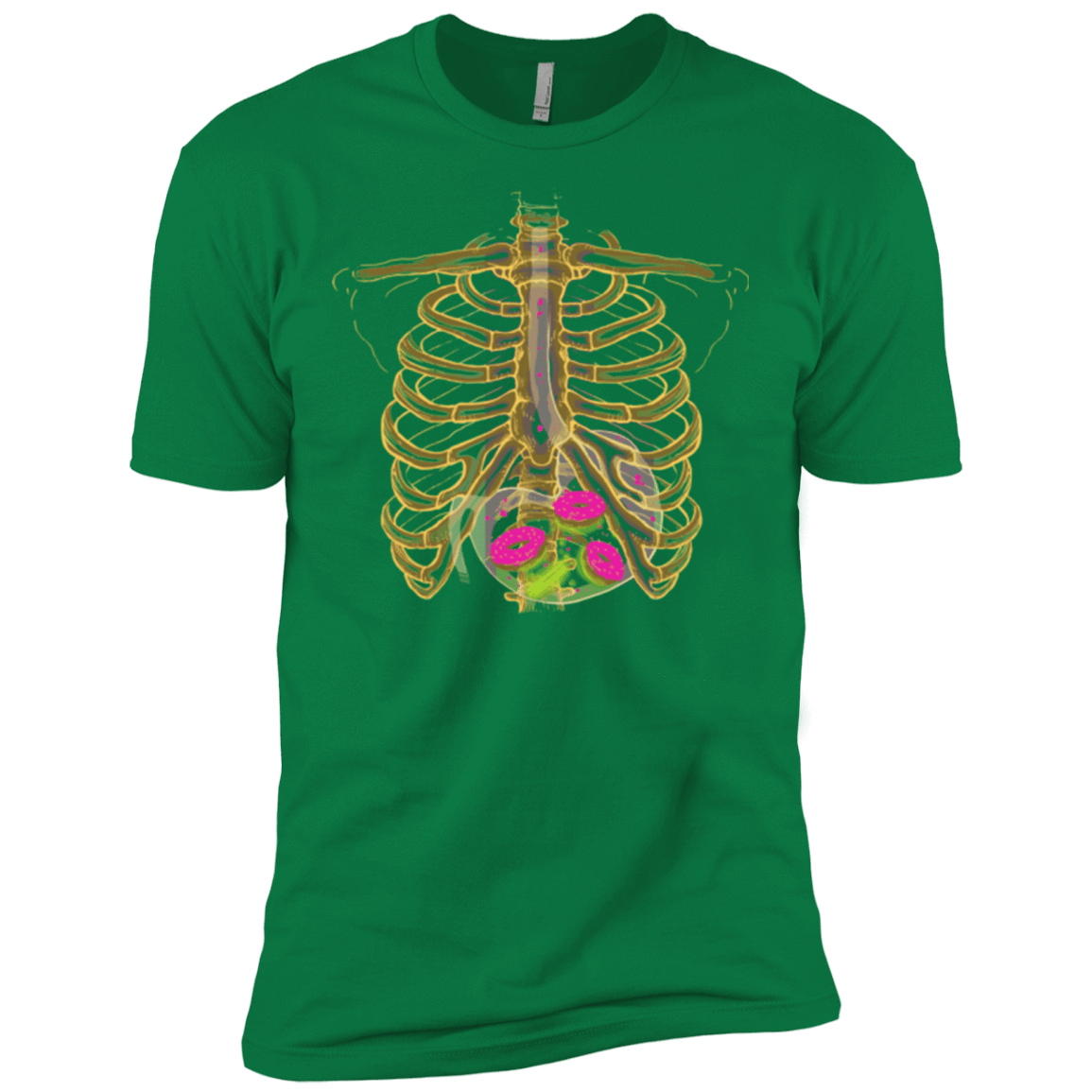 T-Shirts Kelly Green / X-Small Radioactive Donuts Men's Premium T-Shirt