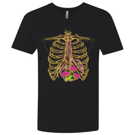 T-Shirts Black / X-Small Radioactive Donuts Men's Premium V-Neck