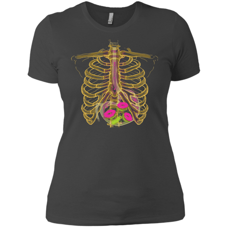 T-Shirts Heavy Metal / X-Small Radioactive Donuts Women's Premium T-Shirt