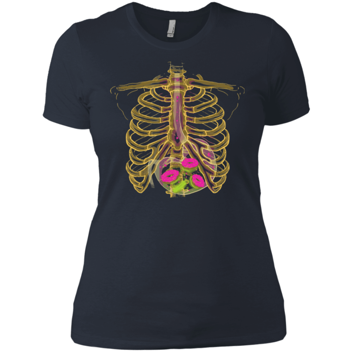 T-Shirts Indigo / X-Small Radioactive Donuts Women's Premium T-Shirt