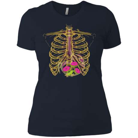 T-Shirts Midnight Navy / X-Small Radioactive Donuts Women's Premium T-Shirt